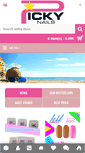 Mobile Screenshot of pickynails.com