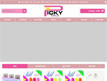 Tablet Screenshot of pickynails.com